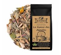 Kyosei Tea - Infusion Premium “Tisane des Abeilles” - Vrac 100 g - Citronnelle, Camomille & Fenouil - Saveur Miel & Citron - Sans OGM & Sans Gluten