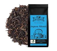 Kyosei Tea - Joyeux Réveil Premium - Vrac 100 g - Thé noir Darjeeling d’Exception Deuxième Récolte - Saveur Fine & Équilibrée - Sans OGM