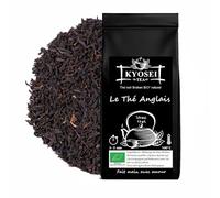 Kyosei Tea - Thé Noir Bio Premium "Thé Anglais" - Vrac 100g - Mélange de Thés Noirs Broken - Infusion Corsée et Équilibrée