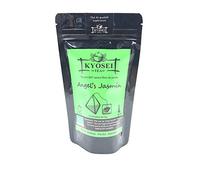 Kyosei Tea - Thé Vert Bio Premium “Angel’s Jasmin” - 15 Sachets Pyramide Biodégradables - Thé Vert Sencha & Fleurs de Jasmin Bio - Infusion Florale & Délicate - Sans OGM & Sans Gluten