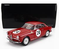 KYOSHO 1/18 ALFA ROMEO GIULIETTA SPRINT RAPIDE PLAQUE FLORO 1958 MODÈLE