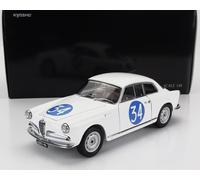 KYOSHO 1/18 ALFA ROMEO GIULIETTA SPRINT RAPIDE PLAQUE FLORO 1960 MODÈLE