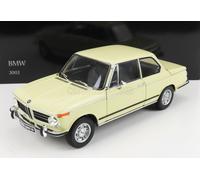 KYOSHO 1/18 ÉPOQUE BMW 2002 TII 1972 CREAM MODÉLISME MODÈLE STATIQUE DIECAST