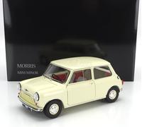 KYOSHO 1/18 ÉPOQUE MORRIS MINI MINOR 1964 BLANC MODÈLE STATIQUE DIECAST