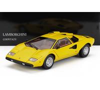 KYOSHO 1/18 LAMBORGHINI COUNTACH LP400 1974 JAUNE MODÈLE STATIQUE DIECAST