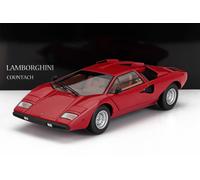KYOSHO 1/18 LAMBORGHINI COUNTACH LP400 1974 ROUGE MODÈLE STATIQUE DIECAST