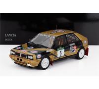 KYOSHO 1/18 LANCIA DELTA HF INTÉGRALE RALLY 1987 TABATON MODÈLE STATIQUE
