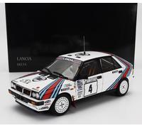 KYOSHO 1/18 LANCIA DELTA HF RALLY LAGHI 1987 ALEN MODÈLE STATIQUE DIECAST