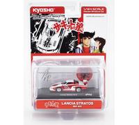 KYOSHO 1/64 LANCIA STRATOS 1977 THE CIRCUIT WOLF MODÈLE STATIQUE DIECAST