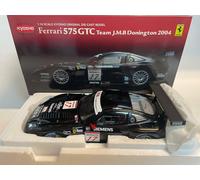 Kyosho Ferrari 575 Gtc #17 Équipe J.M.B. Donington 2004 1/18 08393C