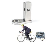 Kyostar Adaptateur pour remorque de vélo Croozer jusqu'à 2015 - Adaptateur d'essieu carré universel en acier inoxydable