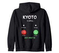 Kyoto Appelle et Je Dois partir en Voyage au Japon Sweat à Capuche