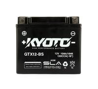 Kyoto Batterie SLA YTX12-BS pour moto Aprilia 1000 RST Futura 2001–2005 12V 10Ah