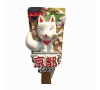 Kyoto Japan Aimant de réfrigérateur 3D souvenir de voyage, cadeau de maison, décoration de cuisine, autocollant magnétique, collection Kyoto Japon