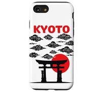 Kyoto Japan Torii Gate Design - Tee-Shirt Zen Esthétique Soleil Rouge Coque pour iPhone SE (2020) / 7/8