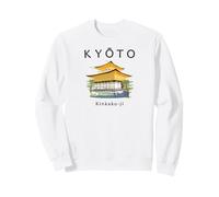Kyoto, Kinkaku-ji, pavillon d'or, Japon, Temple Bouddhiste Sweatshirt