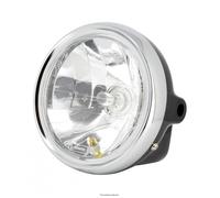 KYOTO - Phare Rond Universel Moto Noir Optique Ø 170Mm H4 35W