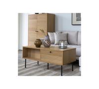 Kyoto table basse chêne plaqué.