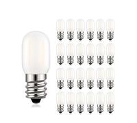 KYPSZQPSH Ampoule candélabre LED E14, variable, givrée, 220V, T22, 1W, 2700K, tubulaire, for lampe murale, lustre suspendu (Color : 2700K, Size : 25 PACK_E14 220V_YES)