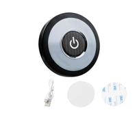 KYPSZQPSH Kit d'éclairage de nuit à LED for siège arrière de voiture, plafonnier, toit, dôme carré, éclairage intérieur de véhicule, lampe de lecture(White Blue)