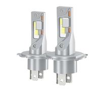 KYPSZQPSH Lot de 2 Ampoules de phares LED H4 200 W 50000 LM, puces CSP 6000 K, 9005/9006, 12 V(H4/9003/HB2 Hi/Lo)