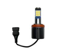 KYPSZQPSH Lot de 2 Ampoules LED Blanches stroboscopiques for Feux de Brouillard de Voiture H3, Feux de Jour H7, 9006(3000K Gold Flash,H3)