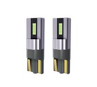 KYPSZQPSH Lot de 2 ampoules LED T10 W5W haute puissance for rétroviseur intérieur de voiture, Canbus 1860 CSP, indicateur de dégagement, lampe de signalisation(ICE BLUE_T10)