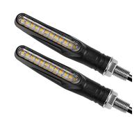 KYPSZQPSH Lot de 2 ou 4 clignotants, feux de stop et de circulation diurnes for moto(2PCS)
