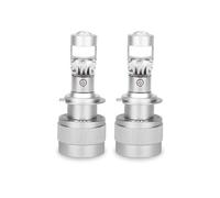 KYPSZQPSH Mini projecteur LED H4 Bi, lentille 30000LM 150W, Ampoules de phares de Voiture Canbus H8 H9 9005 9006 HB3 HB4 H11, antibrouillard 12V(1 Pair,H7)