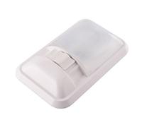 KYPSZQPSH Plafonnier double 12-24 V RV 48 LED for voiture, éclairage d'intérieur haute luminosité(D)