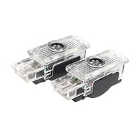 KYPSZQPSH Projecteur de logo de porte de voiture à LED, 2 pièces, for W203, W240, W209, R199, C, SLK, CLK, SLR, accessoires de lumière de bienvenue(For-Mercedes-Blue)