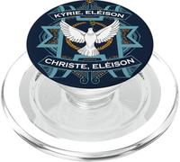Kyrie Eleison Christe Messe Traditionnelle Latine Lord PopSockets PopGrip pour MagSafe