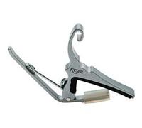 Kyser KG6SA - Capodastre Quick-change guitare acoustique - Silver G