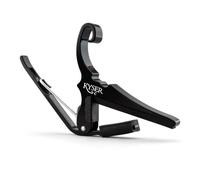 Kyser Quick-Change Capodastre pour guitares classiques/flamenco, Noir, KGCB
