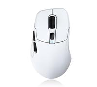 KYSONA Souris de jeu sans fil, 26 000 DPI, taux d'interrogation 8K, trimode 2,4 GHz/USB-C/Bluetooth, souris ergonomique avec Web, revêtement de refroidissement par glace, souris de jeu rechargeable
