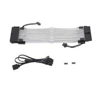 KYsongyiX Câble d'extension ARGB, câble d'alimentation 24 Broches, 41 Fils de cuivre avec éclairage synchronisé, câble d'extension coloré Plug and Play pour boîtier d'ordinateur, Durable et