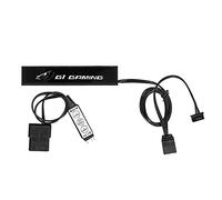 KYsongyiX Lumière RVB pour Carte Graphique, éclairage ARGB pour PC, Bande LED RVB 5 V avec connecteur 3 Broches 6 Broches, Effets d'éclairage colorés pour boîtier d'ordinateur et