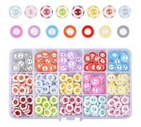 KYSUN 225 Pièces Boutons Ronds, 12 mm Boutons Enfants à Coudre, Boutons Couture Rond, Boutons de Couture Colorés Artisanat Bouton, pour Couture Artisanat Bricolage Ornement Fait à la Main,2 Trous