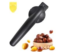 KYSUN Châtaigne Clip, Clip Noix, Métal Nut Sheller, Noyer Pince, Noisettes Clips, Ouvre Chataigne, Inoxydable Pince à Châtaignes, Noix Pinces Outil Accueil, Outil de Cuisine pour Châtaignes (Noir)