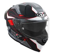 KYT Helmet Casque intégral R2R LED Noir M
