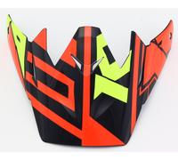 KYT Cross Over Ktime Casque Peak, Rouge, Taille unique