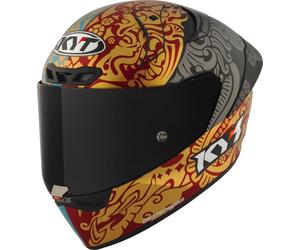 KYT KX-1 Race GP Bastianini IDN Replica 2023 Casque, Matelot doré, Taille S (55/56)