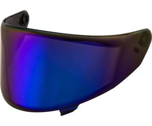 KYT KX-1 Race GP Visière, Bleu iridium