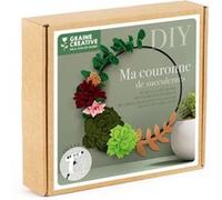 KYT Ma couronne succulentes feutrine Multicolore G