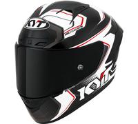KYT NZ Race Carbon Competition Casque, Blanc, Taille XXL (63)
