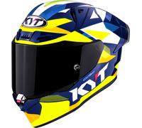 KYT R1R Diamond, casque intégral M Bleu/Blanc/Jaune Bleu/Blanc/Jaune