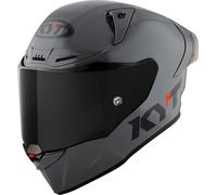 KYT R1R Plain Casque, gris/anthracite, M (57/58)