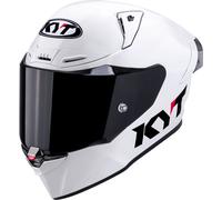 KYT R1R Plain, casque intégral S Blanc Blanc
