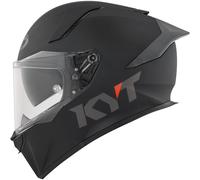 KYT Helmet Casque intégral R2R Plain - noir mat - Taille L (59)