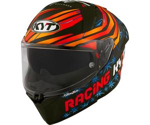 KYT R2R Max Fernandez 2022 Replica Casque, Noir mat/rouge, Taille M (57/58)
